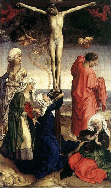 Rogier van der Weyden Crucifixion china oil painting image